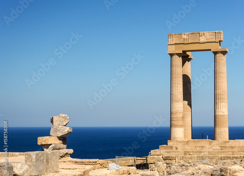 Lindos Acropolis, Rhodes, Greece