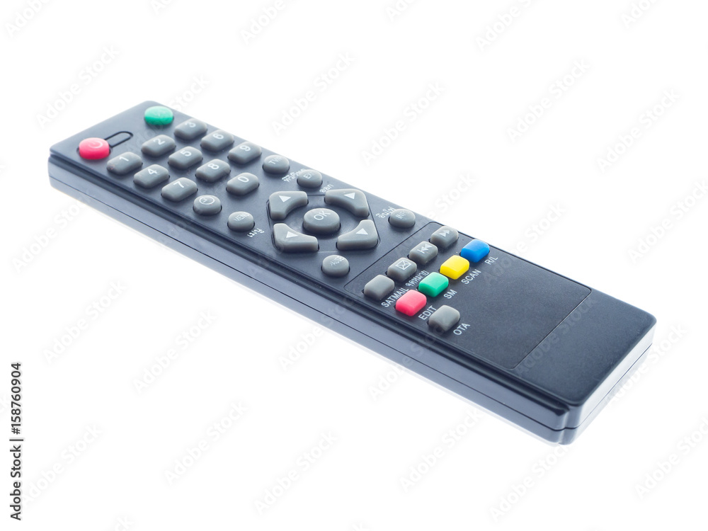 Remote control. Isolated on white background Remote control. Isolated on white background