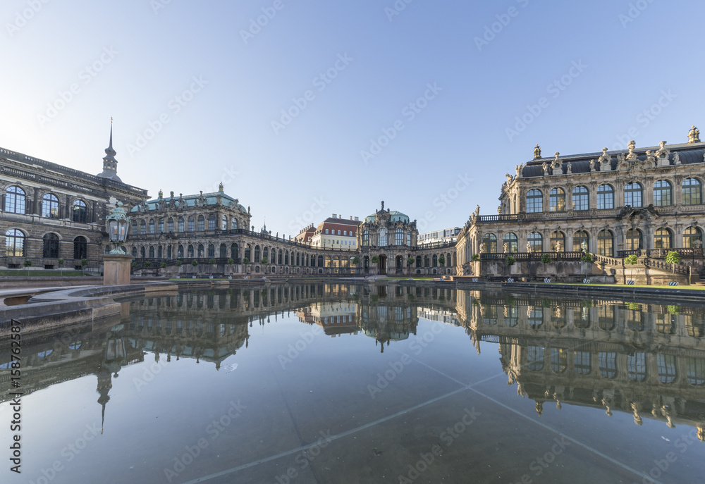 Fototapeta premium Dresden, Zentrum, Zwinger innen 2