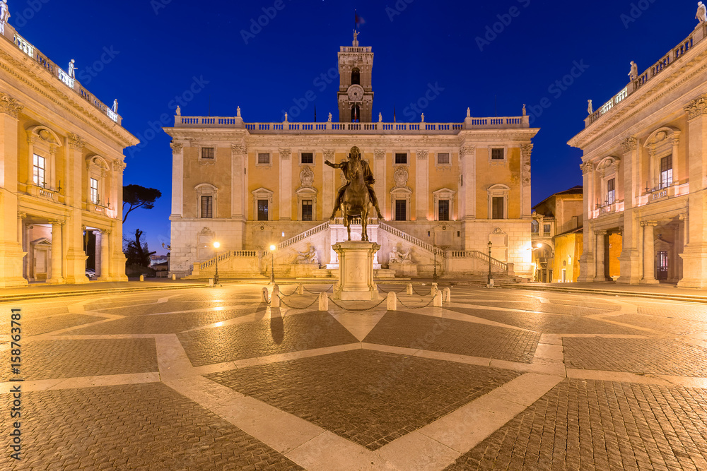 Obraz premium Piazza del Campidoglio, Rome Italy
