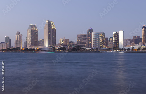 San Diego Skyline sunset © Sehenswerk