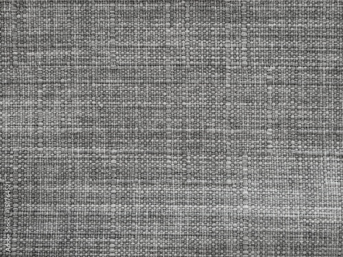 Grey cotton fabric texture background, closeup.