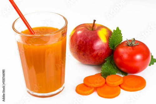 Mixed Vegetable juice with pulp