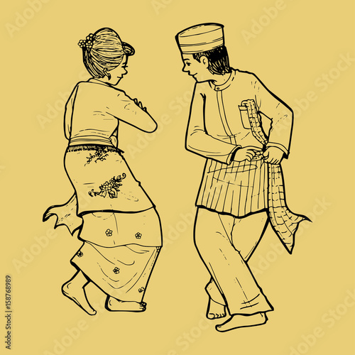 Tari Campak Bunga