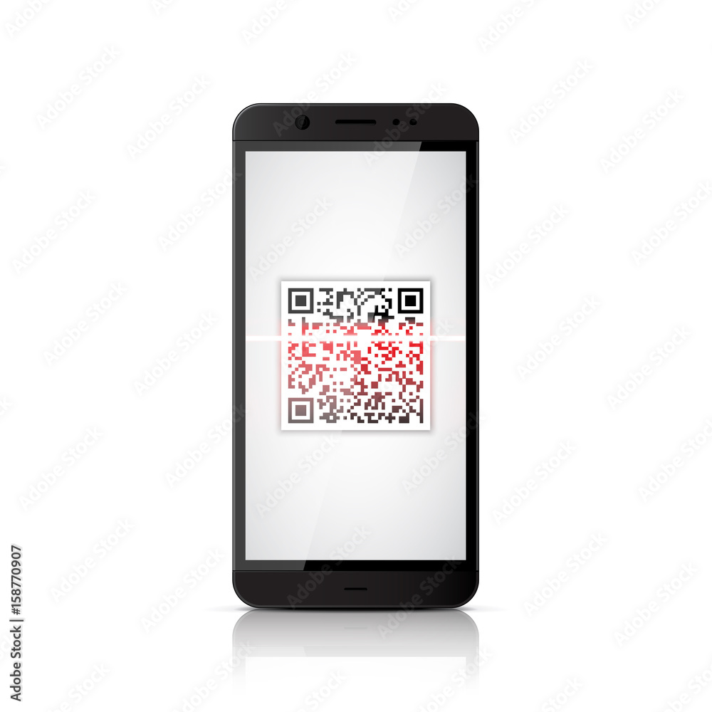 QR code scanning smartphone QR code scanning smartphone