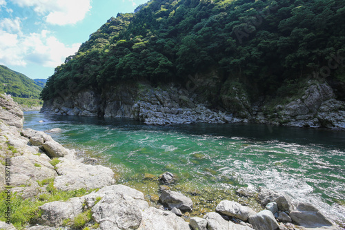 徳島県三好市　小歩危峡 photo