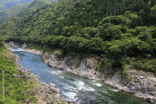 徳島県三好市 小歩危峡