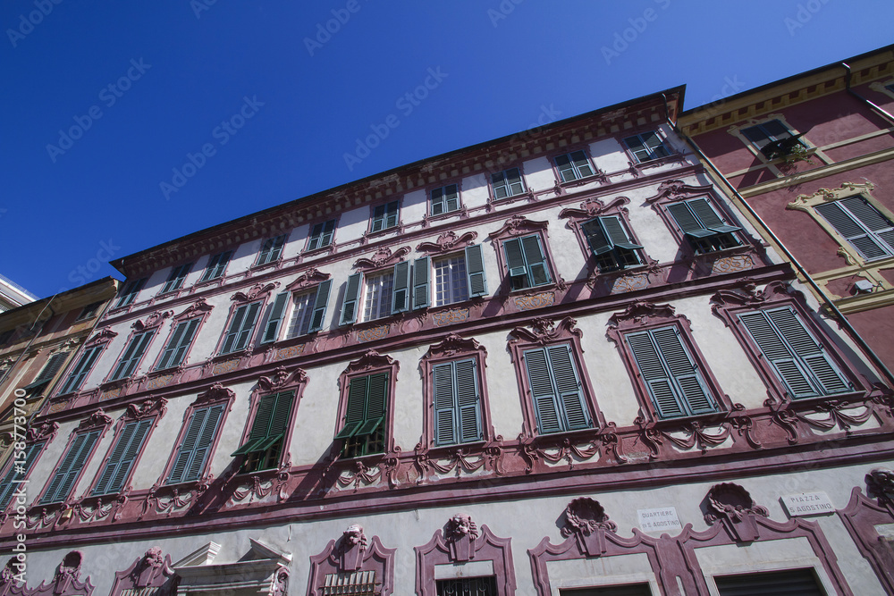 palazzo oldoini a la spezia in piazza sant'agostino liguria italia ...