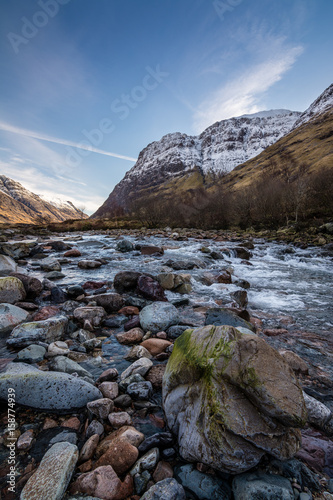 River Coe in Glencoe, Scotland