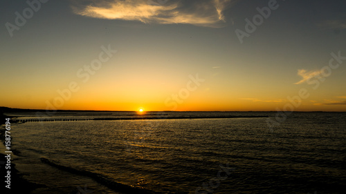 sunset at baltic sea - landscape © hhandi77