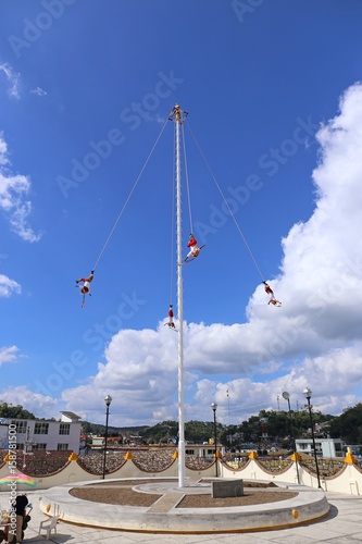 Voladores, the Bungee jumpers from Mexico photo