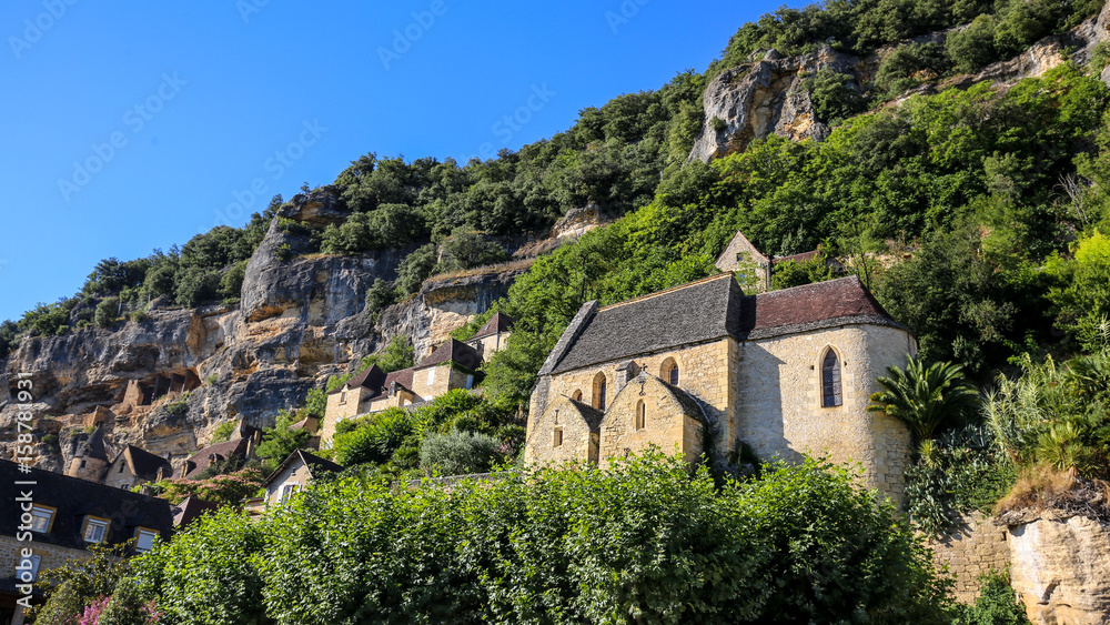 vue de la Roque-Gageac, Dordogne, France