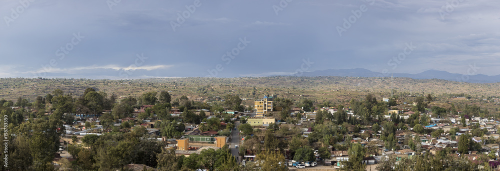 panorama of Harar, Ethiopia