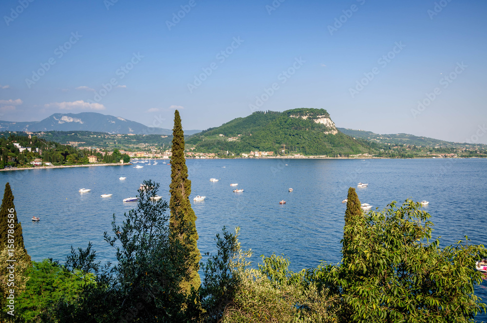 Lac de Garde et Baie des Sirènes Stock Photo Adobe Stock