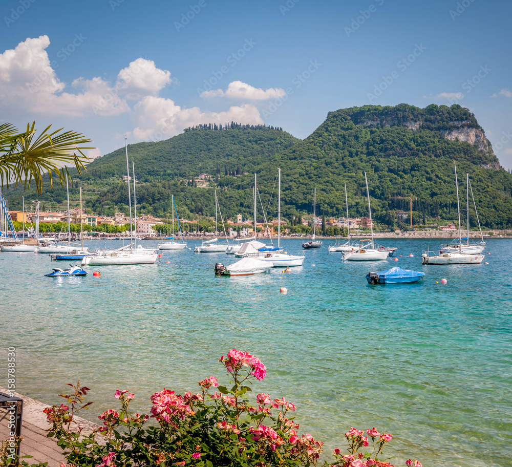 Lac de Garde et Baie des Sirènes Stock Photo Adobe Stock