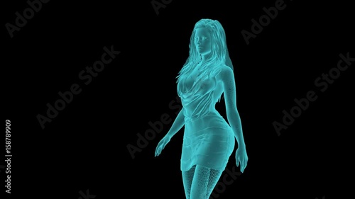 Female Sexy Model High Heel Walking , Full HD , 1920x1080,