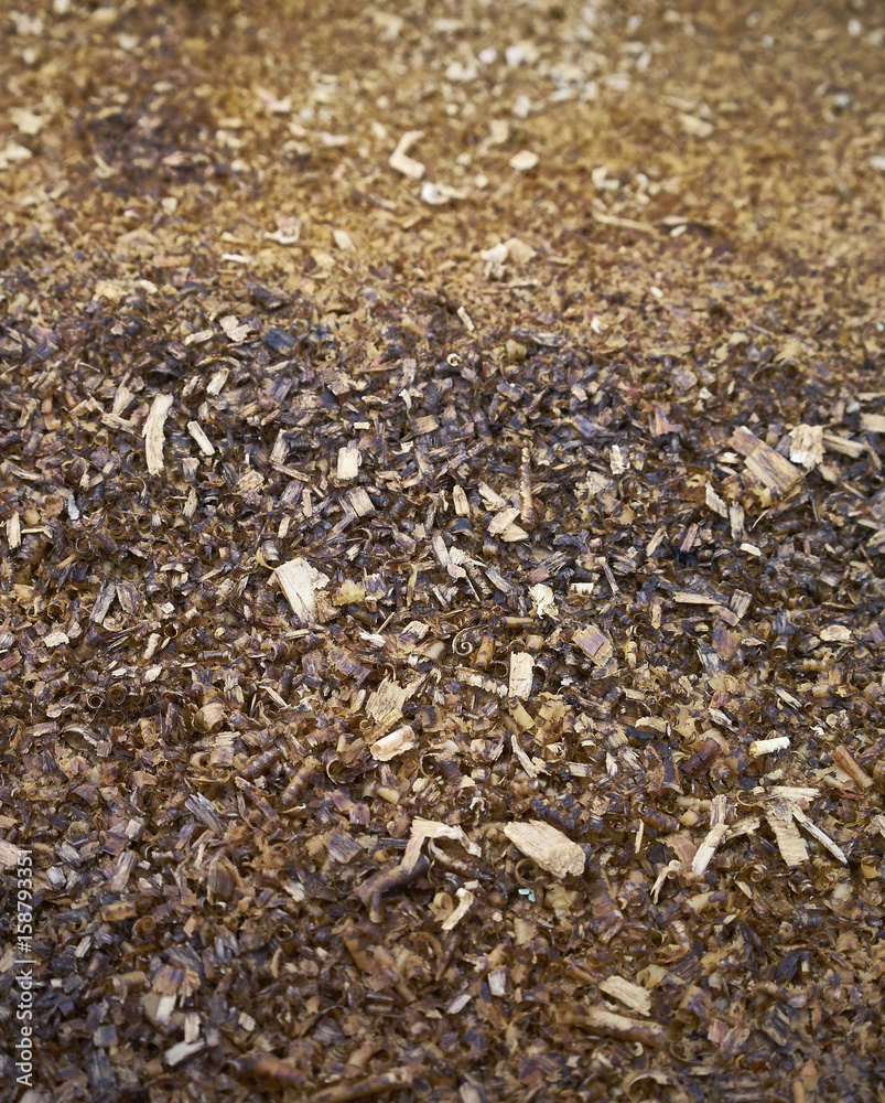 An abstract wood chip background An abstract wood chip background