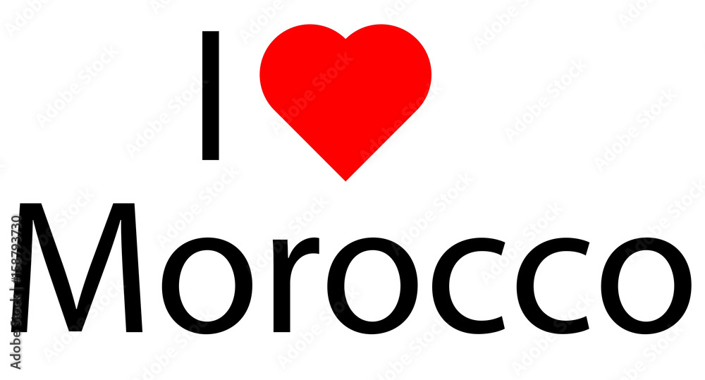 I love Morocco