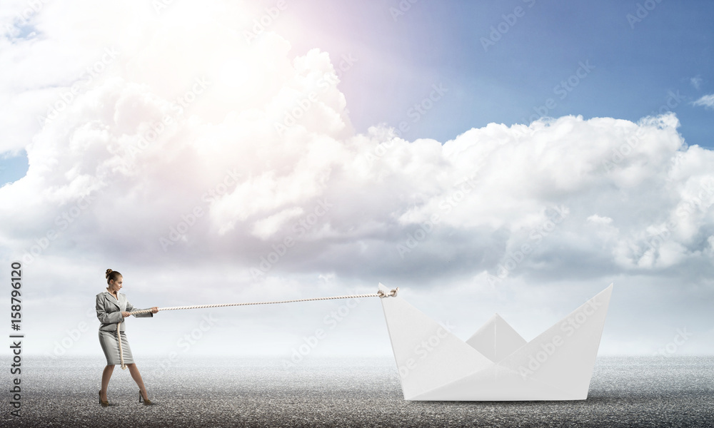 Obraz premium Water transporation concept