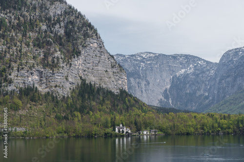 Castle on the shore of Hallstätter Lake