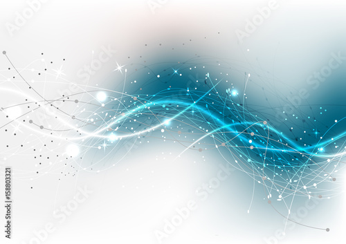 vector background abstract technology communication data Science