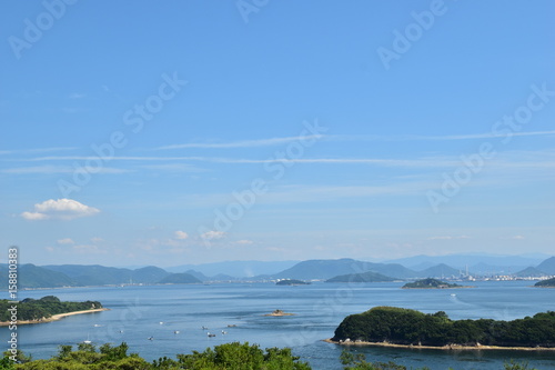 鷲羽山展望台からの眺望（多島美）