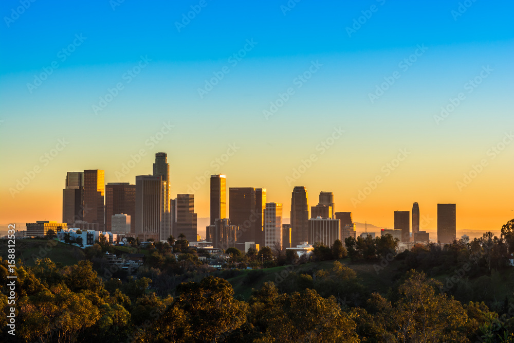 Fototapeta premium Downtown Dusk