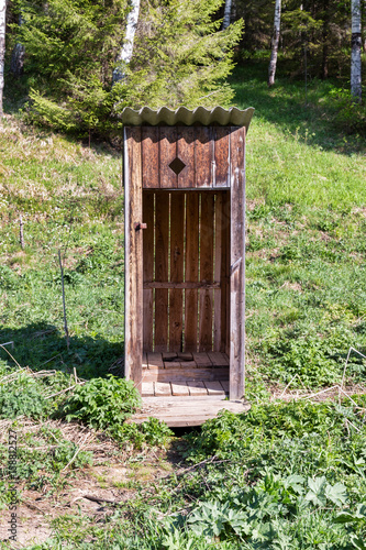 Old Wooden Toilet