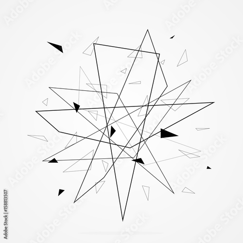 Geometric Abstract Background.