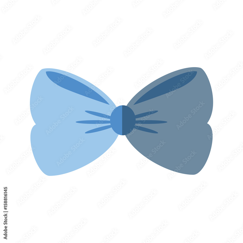 Decorative bow isolated icon vector illustration graphic design Decorative bow isolated icon vector illustration graphic design
