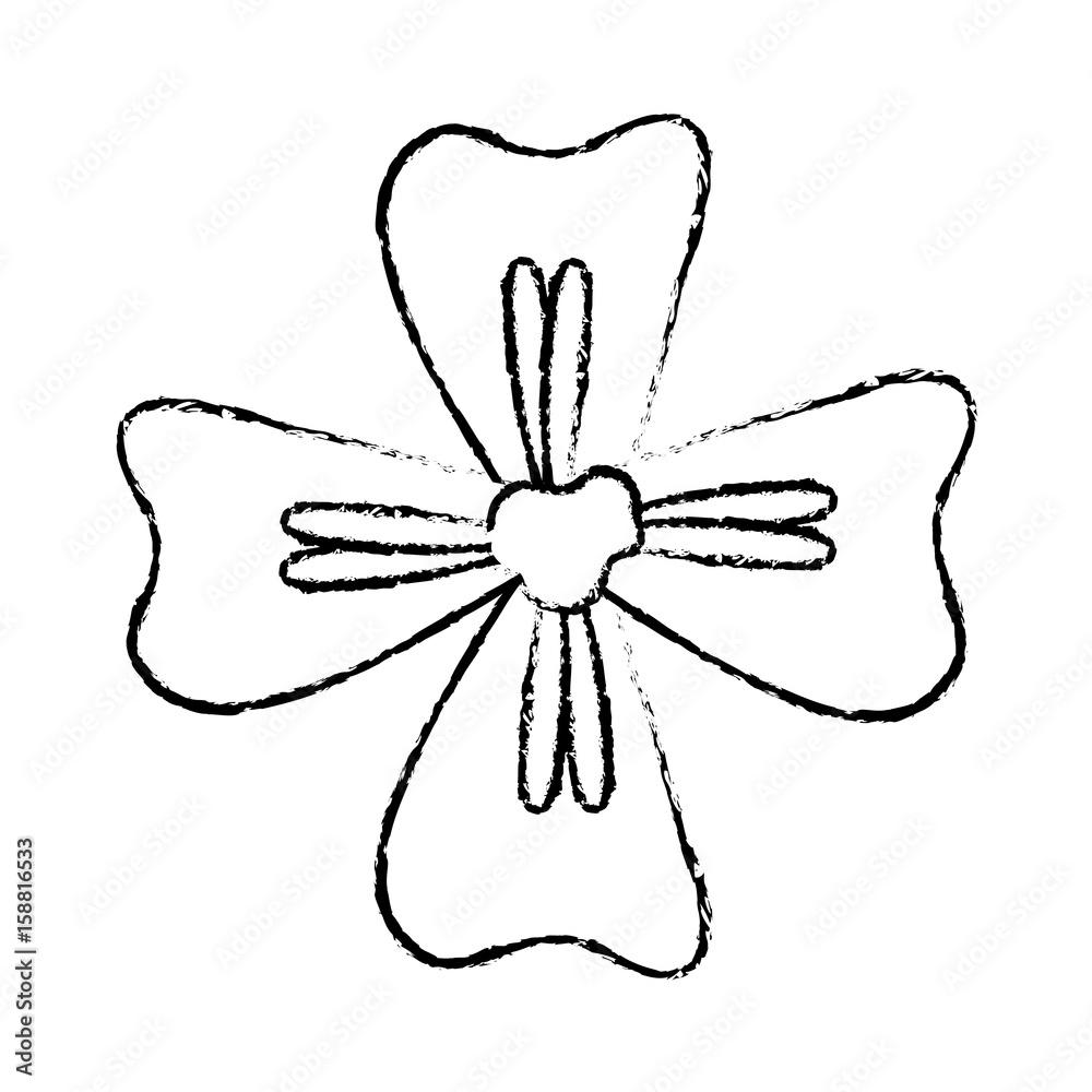 Fototapeta premium beautiful flower icon over white background vector illustration