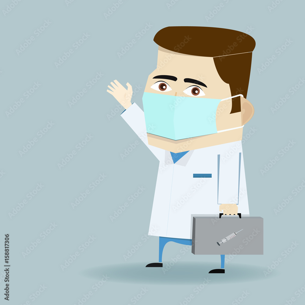 cartoon charactor design of male doctor, vector illustration cartoon charactor design of male doctor, vector illustration