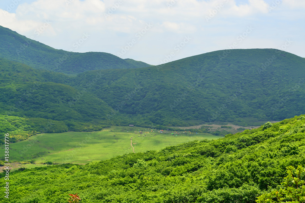 Fototapeta premium くじゅう連山