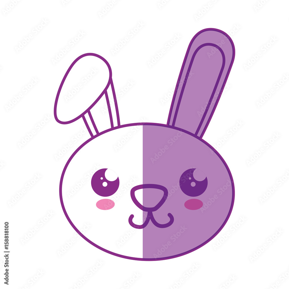 Cute bunny kawaii cartoon icon vector illustration graphic design Cute bunny kawaii cartoon icon vector illustration graphic design