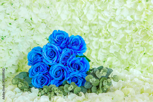 Rose - Flower, Bouquet, Flower, Blue, Beauty In Nature