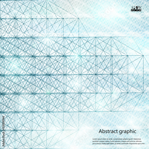 Abstract background with geometric pattern. Eps10 Vector illustration