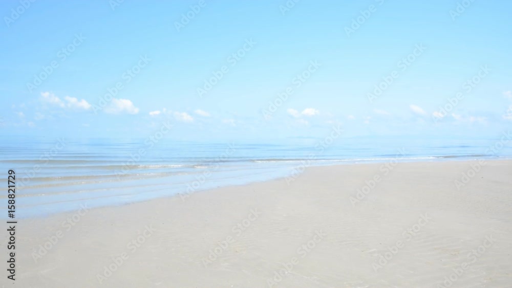 Wave of blue ocean on sandy beach. Wave of blue ocean on sandy beach.