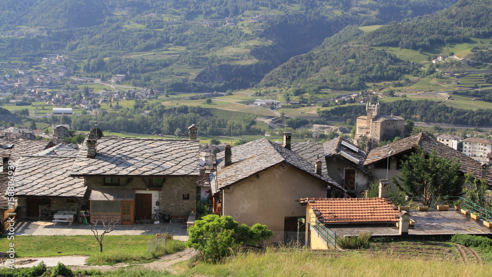 hameau d'Etavel, St Pierre, Val d'Aoste