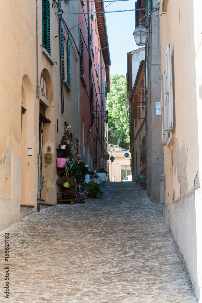 Brisighella, one of the most beautiful villages in italy.