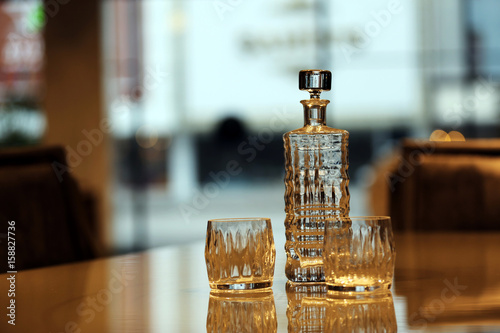 Crystal glass stemware