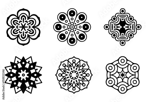 Modern mandalas