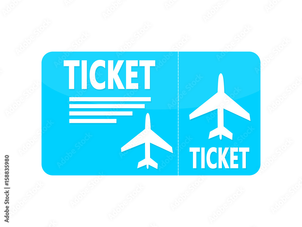 Airplane ticket 