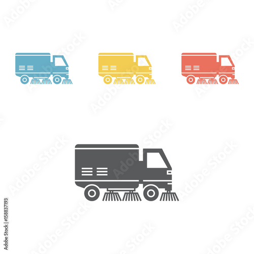 Street sweeper truck
