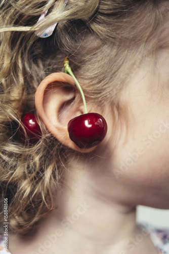 Cherry on the ear