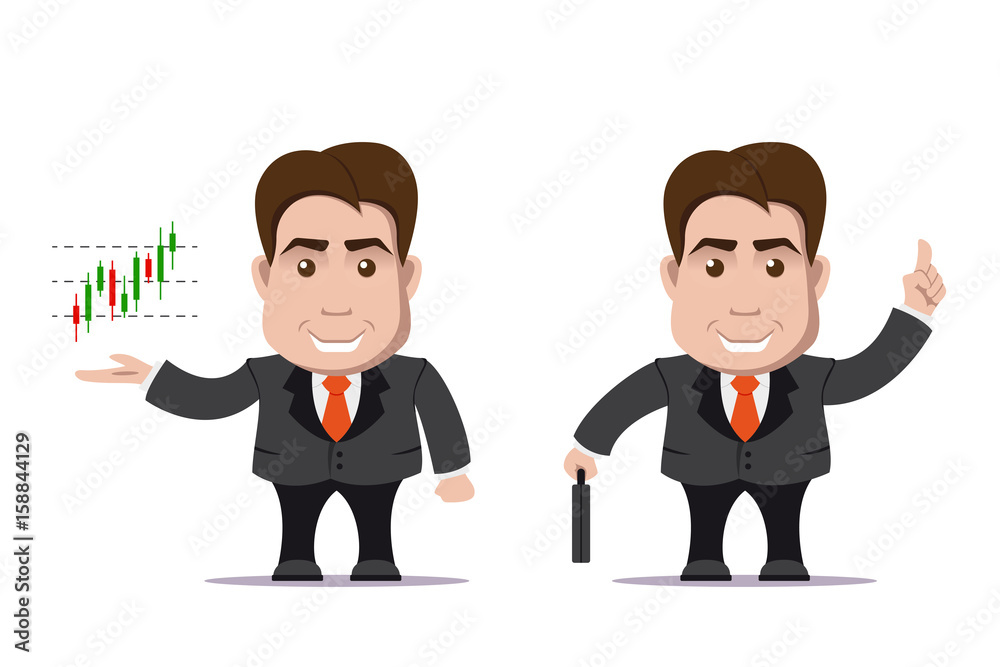 business man character business man character