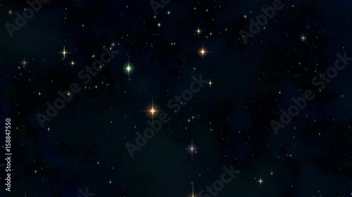 Wallpaper Mural Fly and spin through space - less stars. More clouds and space dust, less black open space. Torontodigital.ca