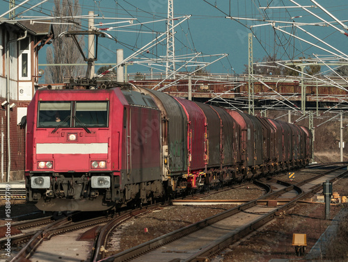 Güterzug in Mitteldeutschland