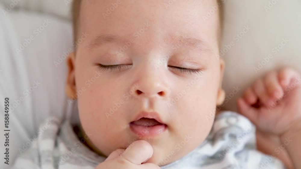 baby boy falls asleep on hands at mother baby boy falls asleep on hands at mother
