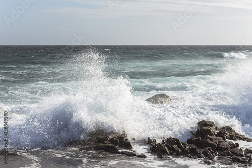 Cape St. Francis waves in South Africa