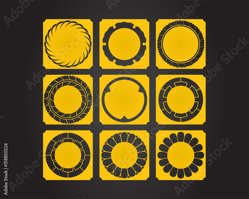 Japanese national ornaments